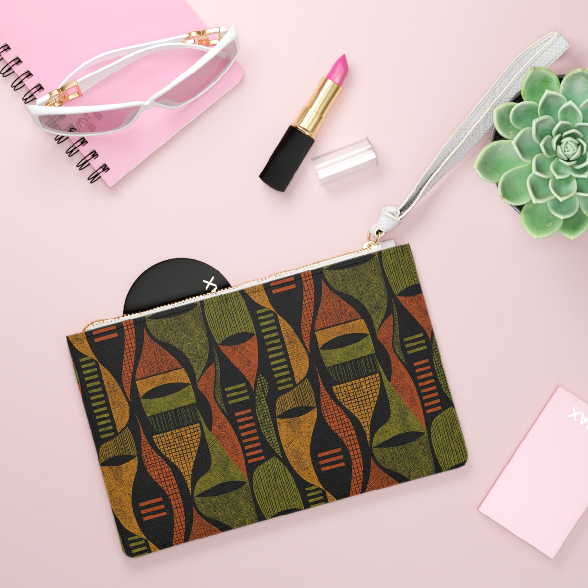 Abstract Shapes Clutch