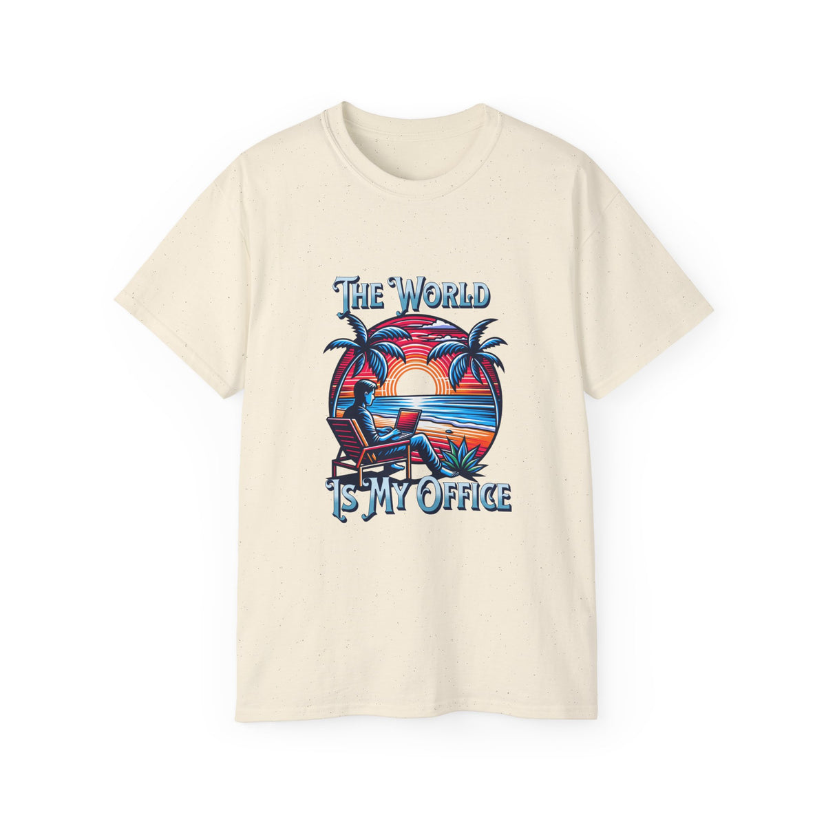 The World is My Office -  Unisex Ultra Cotton T-Shirt