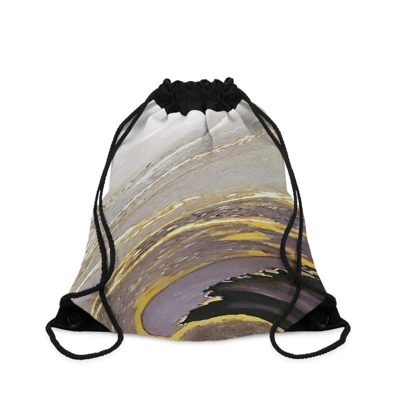 Marble Swirl Drawstring Bag