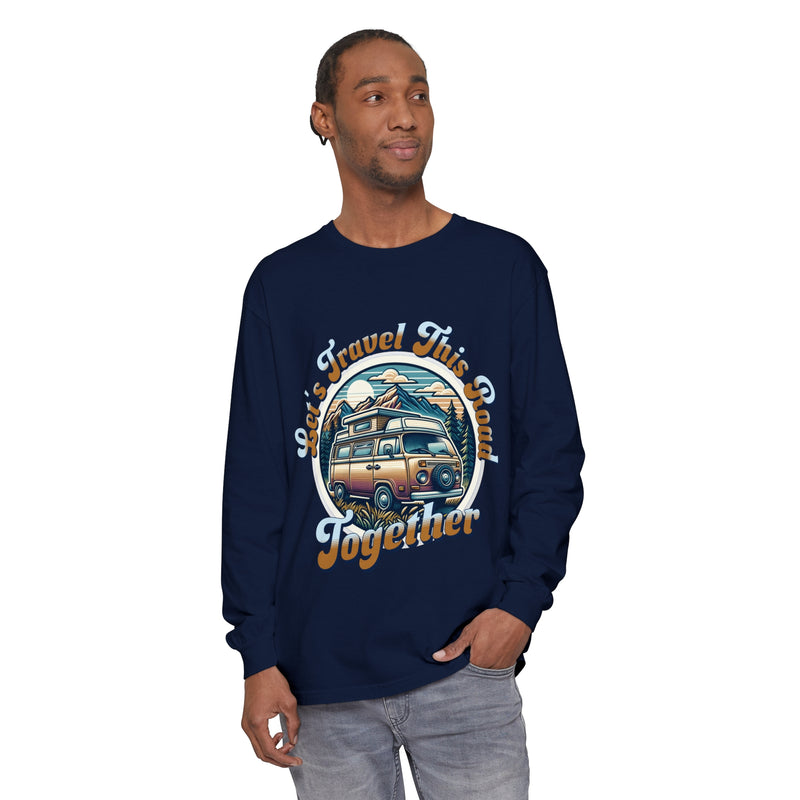Let's Travel This Road Together - Romantic Long Sleeve T-Shirt