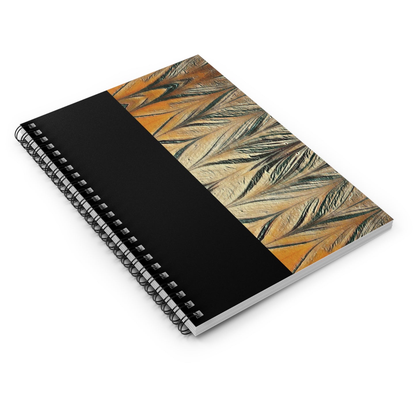 Acrylic Arrow Spiral Notebook - Ruled Line