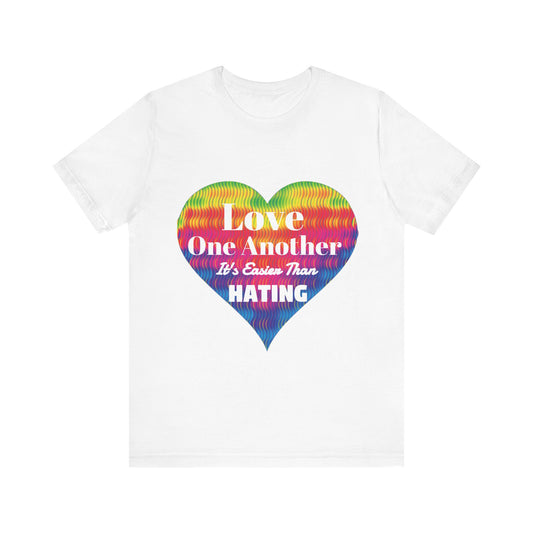 "Love Each Other..." Unisex Jersey Short Sleeve Tee