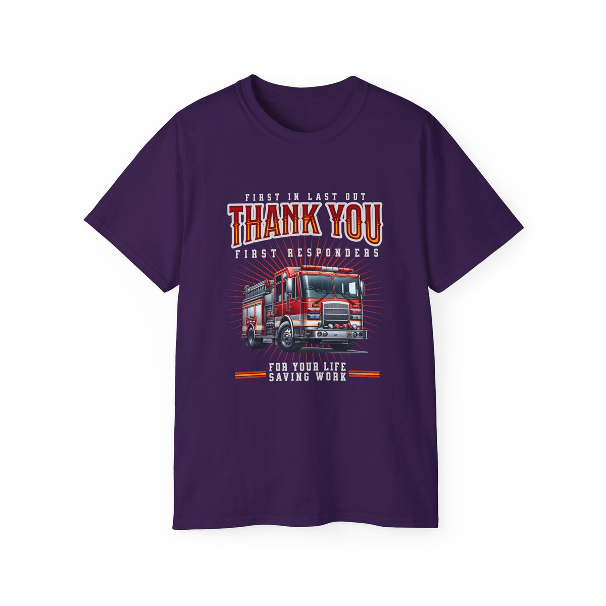 Thank You First Responders Unisex Ultra Cotton T-Shirt