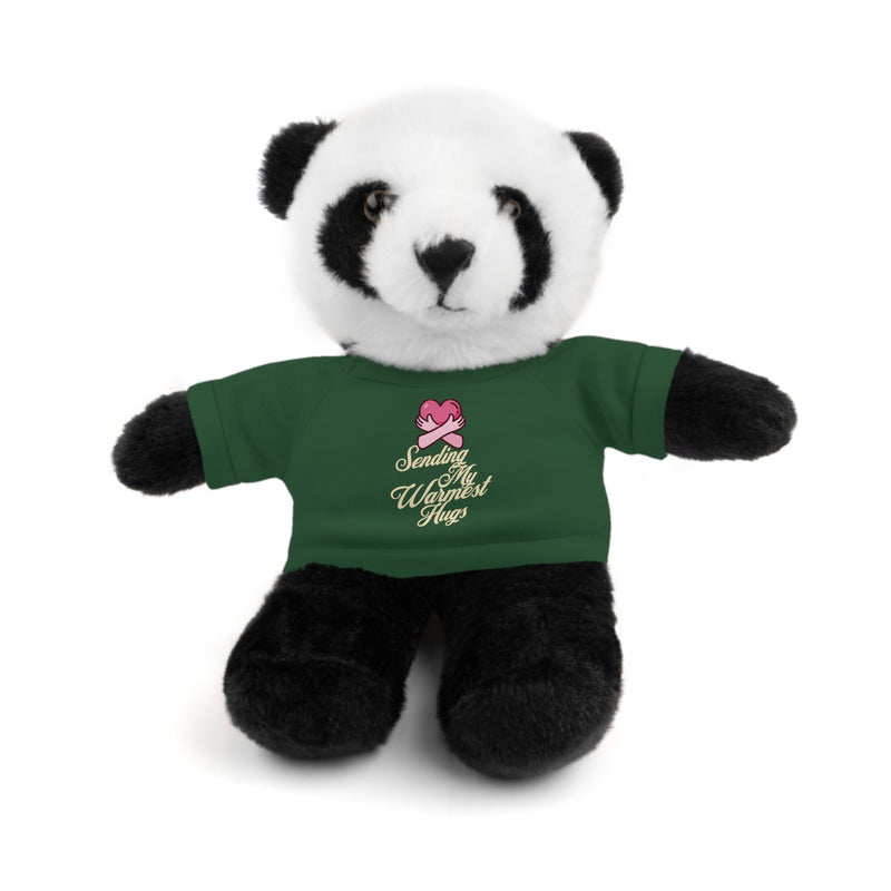 Sending My Warmest Hugs - Sympathy Stuffed Animals with Tee