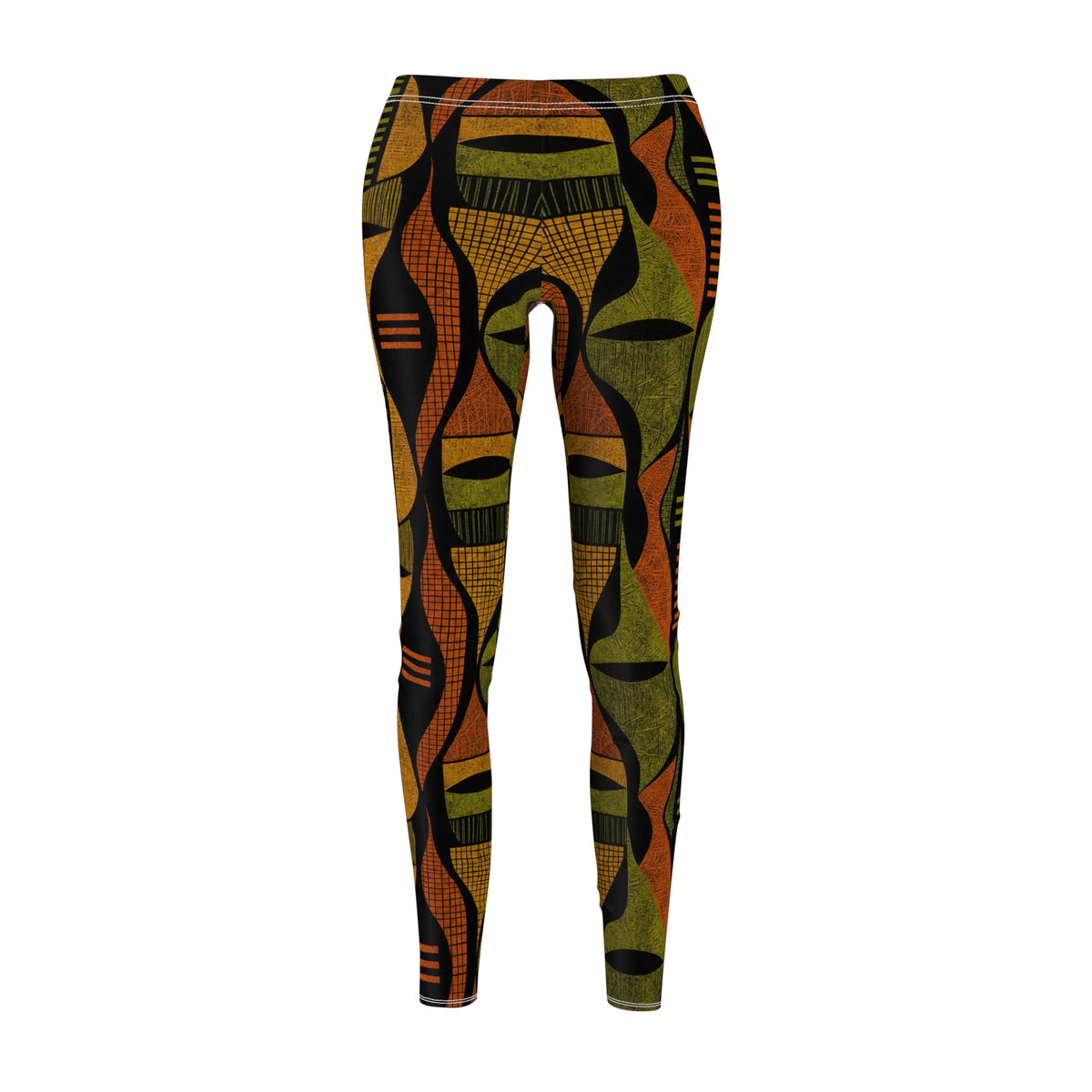 Abstract Shapes Women's Casual Leggings (AOP)