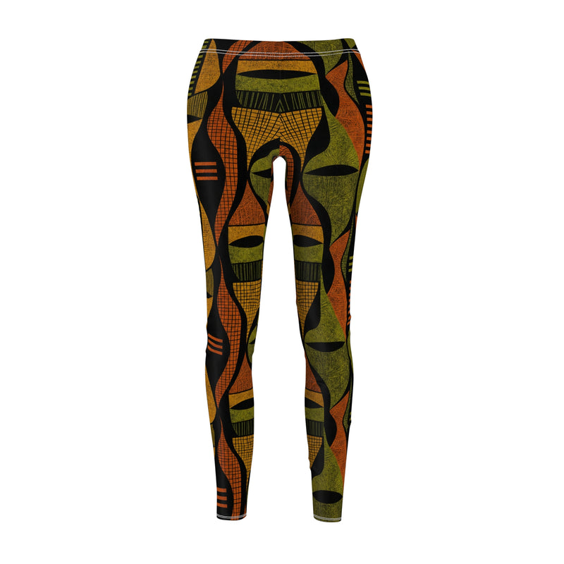 Abstract Shapes Women's Casual Leggings (AOP)