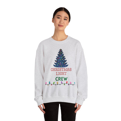 Christmas Light Crew - Unisex Heavy Blend™ Crewneck Sweatshirt