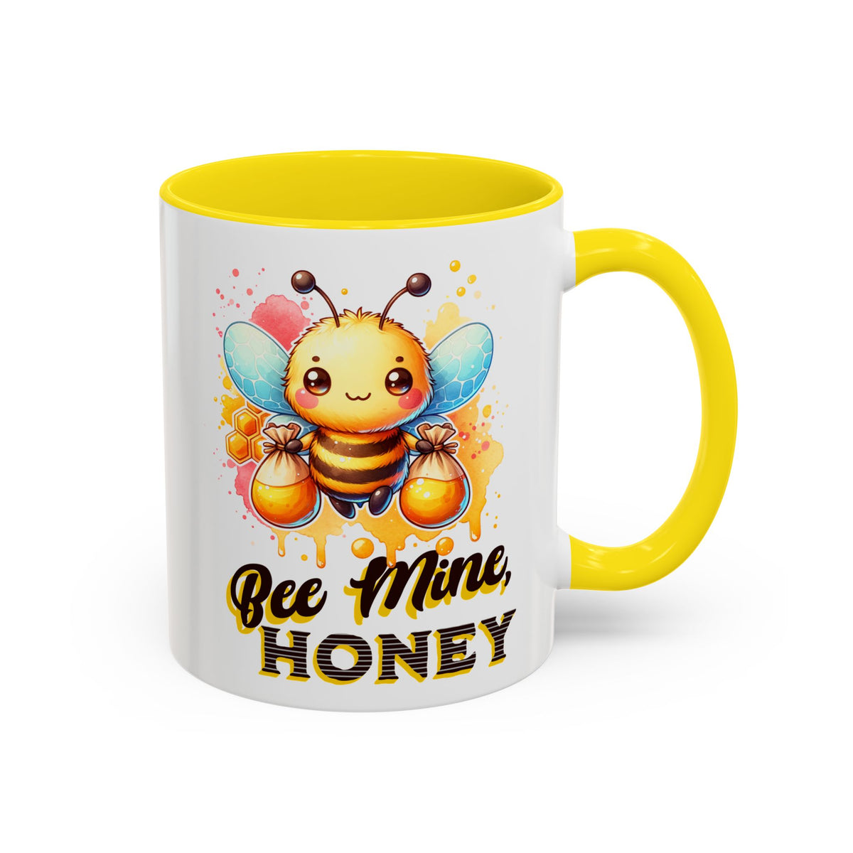 Bee Mine, Honey - Romantic Coffee Mug (11, 15oz)