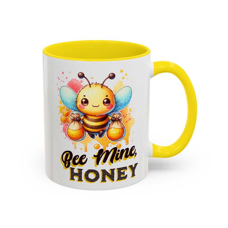 Bee Mine, Honey - Romantic Coffee Mug (11, 15oz)