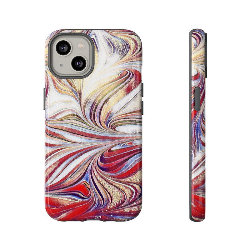 Abstract Acrylic Swirl Tough Cases