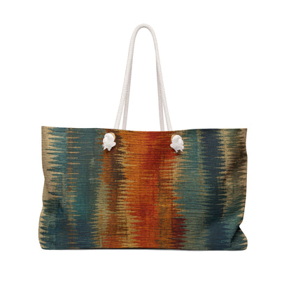 Abstract Paint Boho Weekender Bag – Colorful Travel Tote