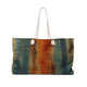 Abstract Paint Boho Weekender Bag – Colorful Travel Tote