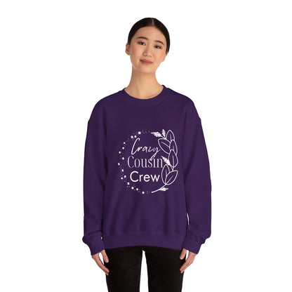 Crazy Cousin Crew - Family Reunion Unisex Heavy Blend™ Crewneck Sweatshirt