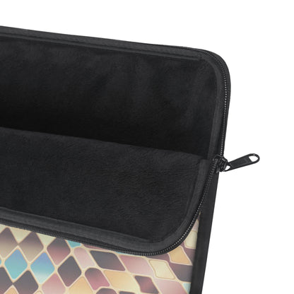 Laptop Sleeve with Abstract Geometric Pattern