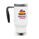 Nacho Average Valentine- Stainless Steel Travel Mug with Handle, 14oz