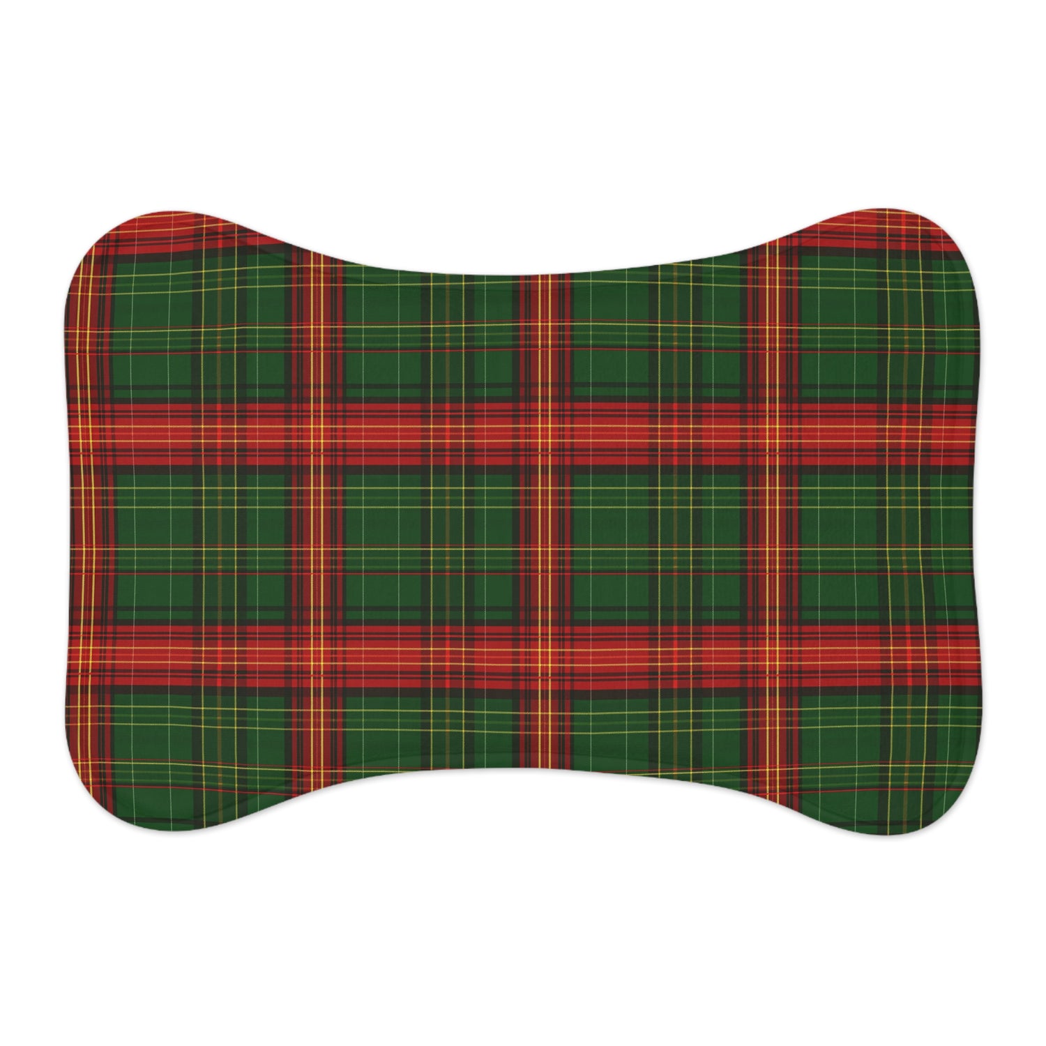 Festive Christmas Stripes Pet Feeding Mats