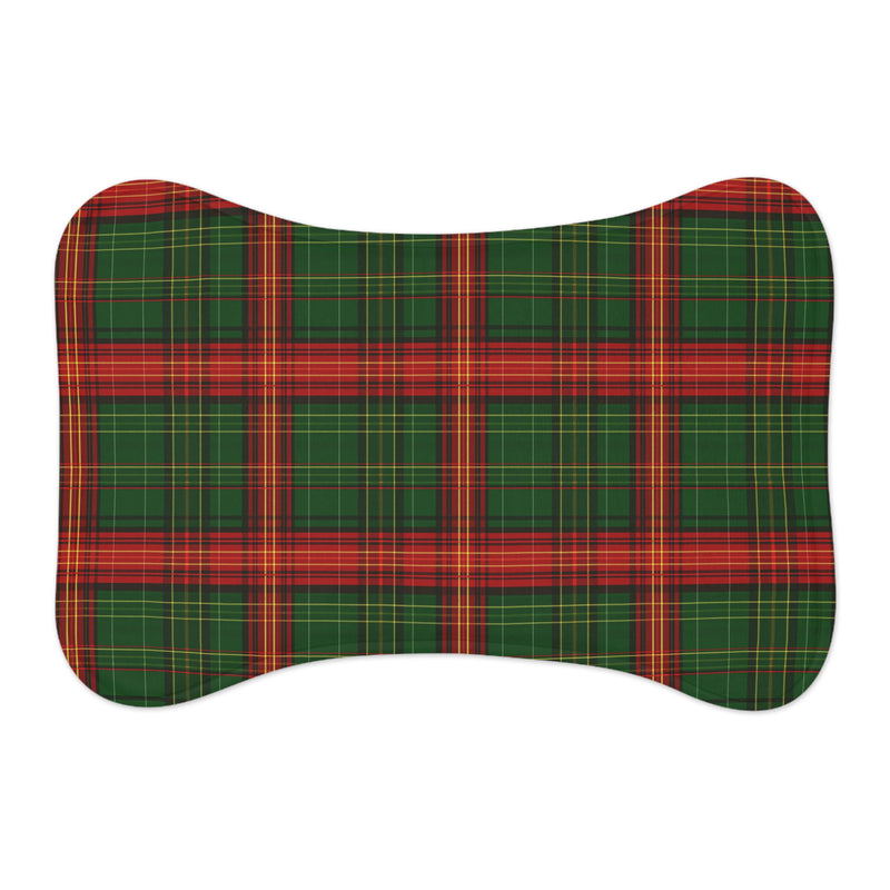 Festive Christmas Stripes Pet Feeding Mats