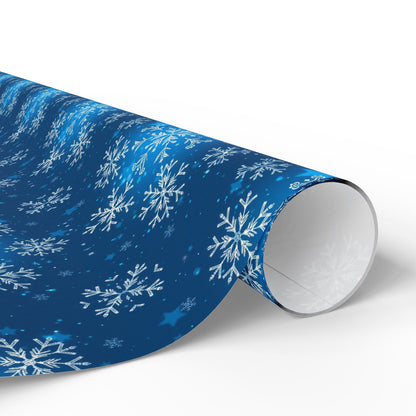 Magical Holiday Snowflake Wrapping Paper