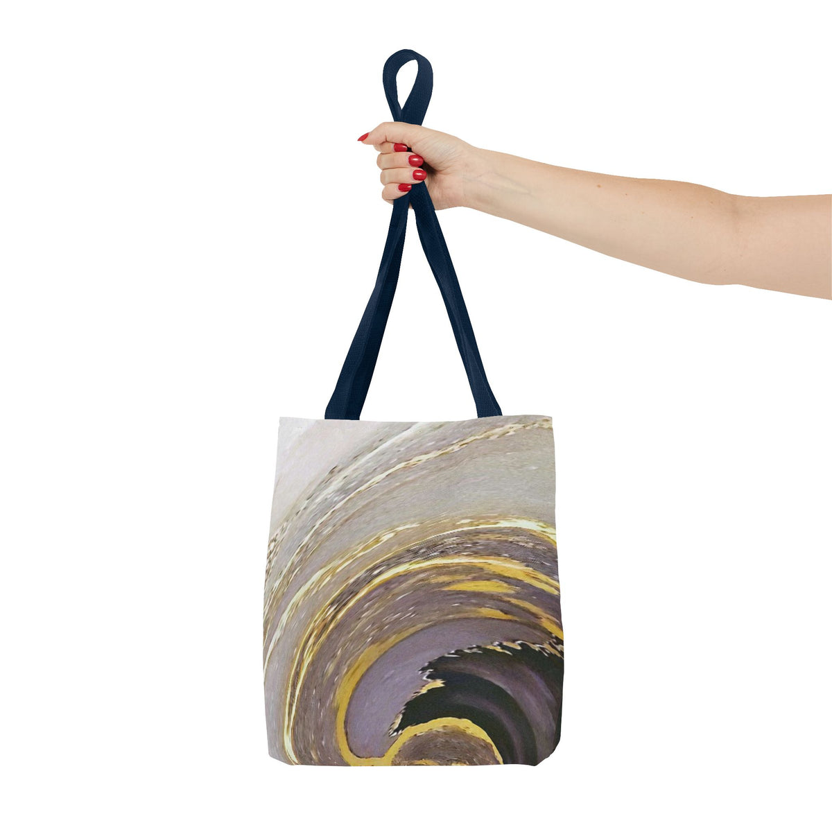 Marble Swirl Tote Bag (AOP)