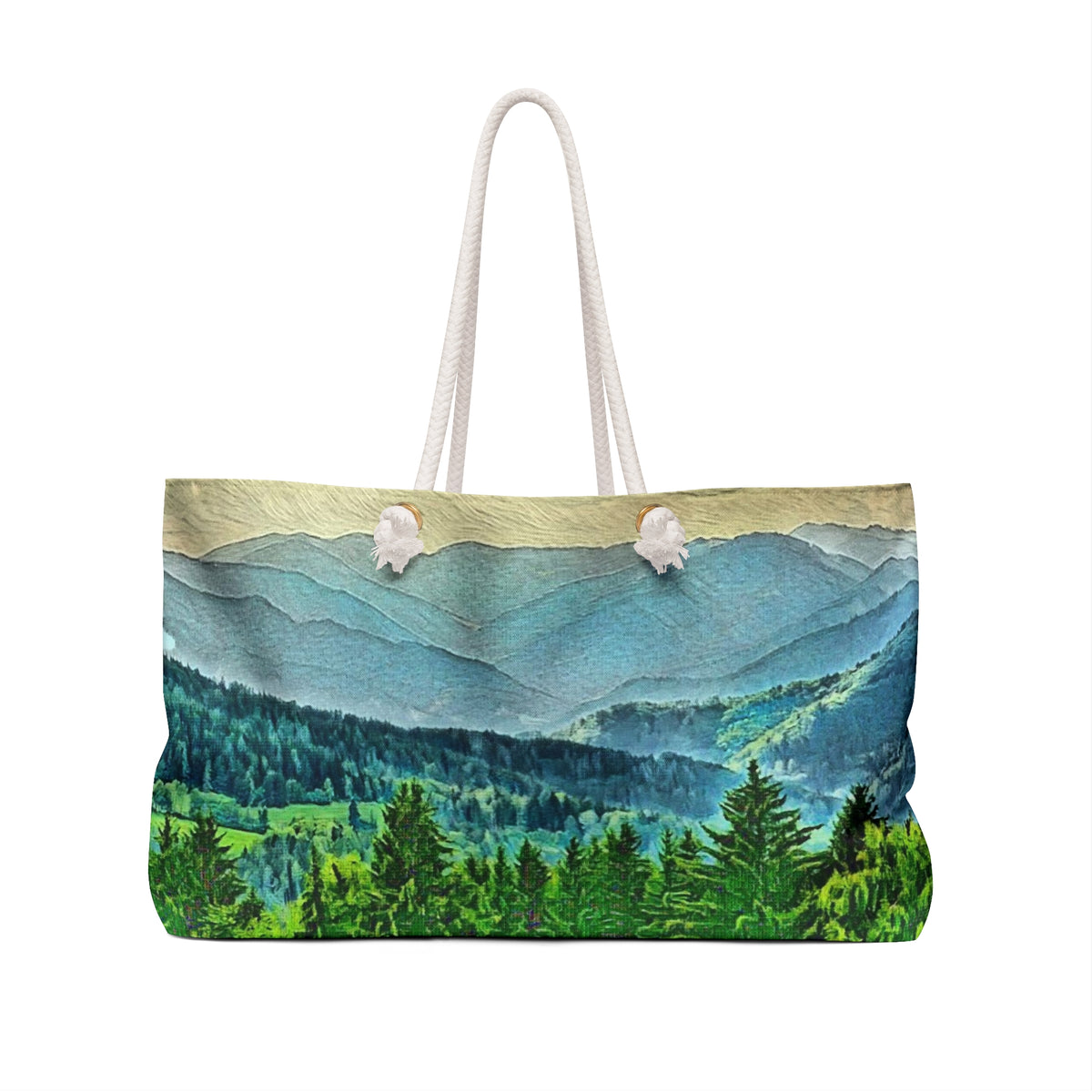 Forest Landscape Weekender Bag