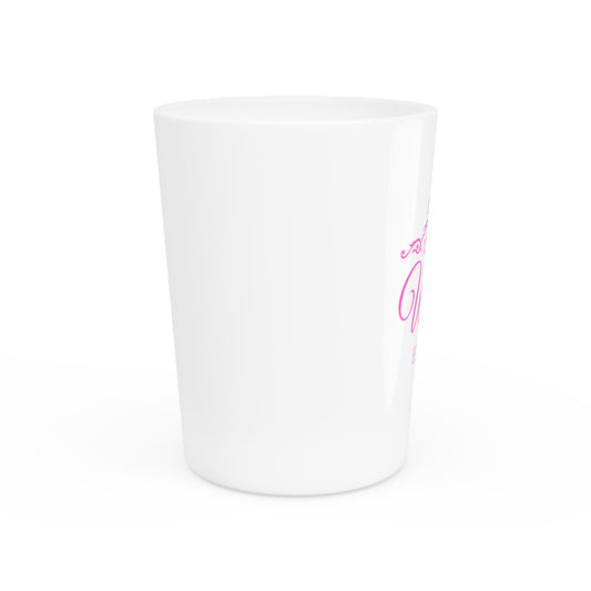 Personalized Wifey Wedding Shot Glass - Custom Year
