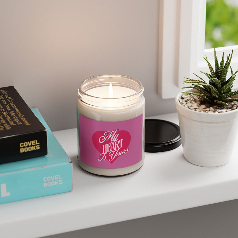 My Heart is Yours - Romantic Scented Soy Candle, 9oz