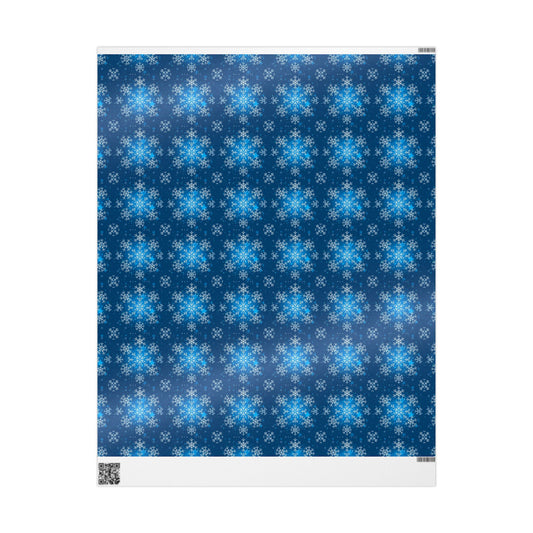 Magical Holiday Snowflake Wrapping Paper