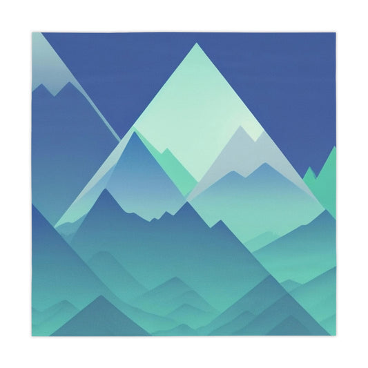Abstract Mountain Tablecloth