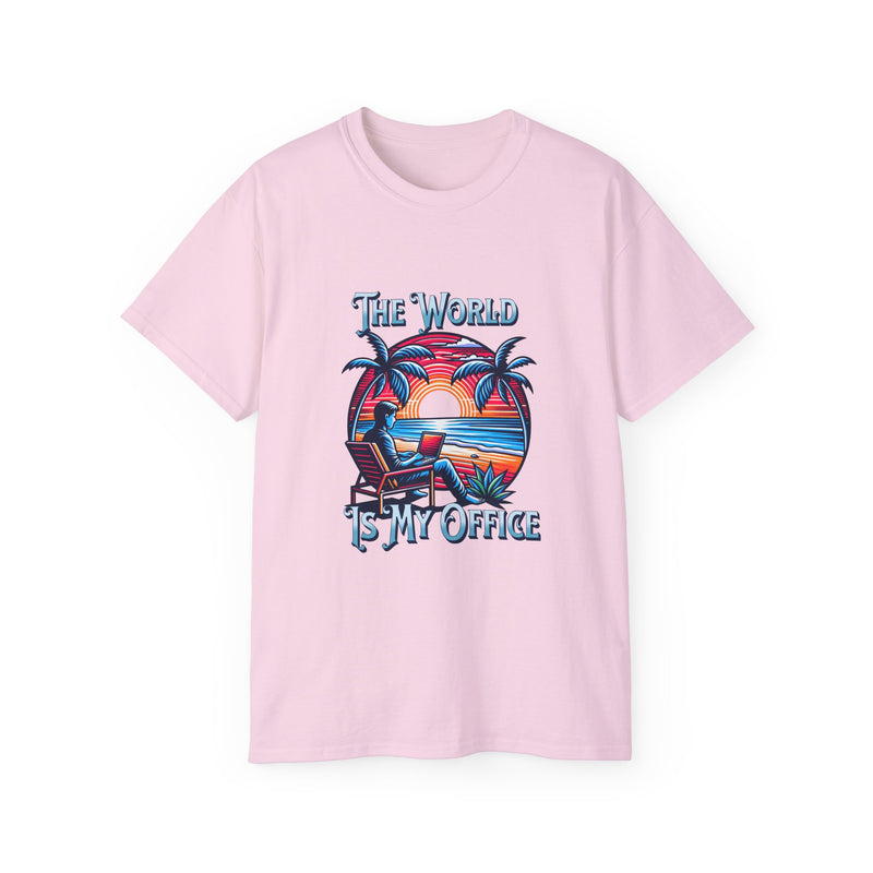 The World is My Office -  Unisex Ultra Cotton T-Shirt