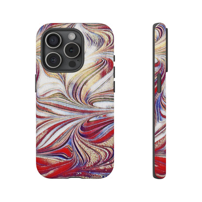 Abstract Acrylic Swirl Tough Cases