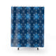 Magical Holiday Snowflake Shower Curtain