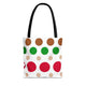 Colorful Polka Dot Tote Bag