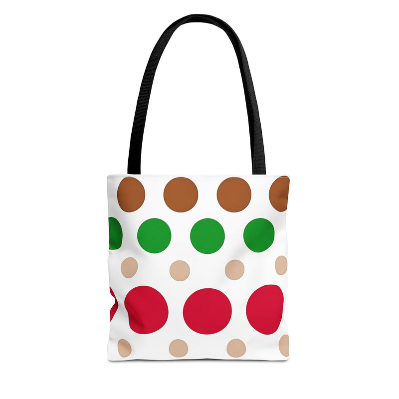 Colorful Polka Dot Tote Bag