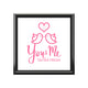 You and Me Together Forever Jewelry Box