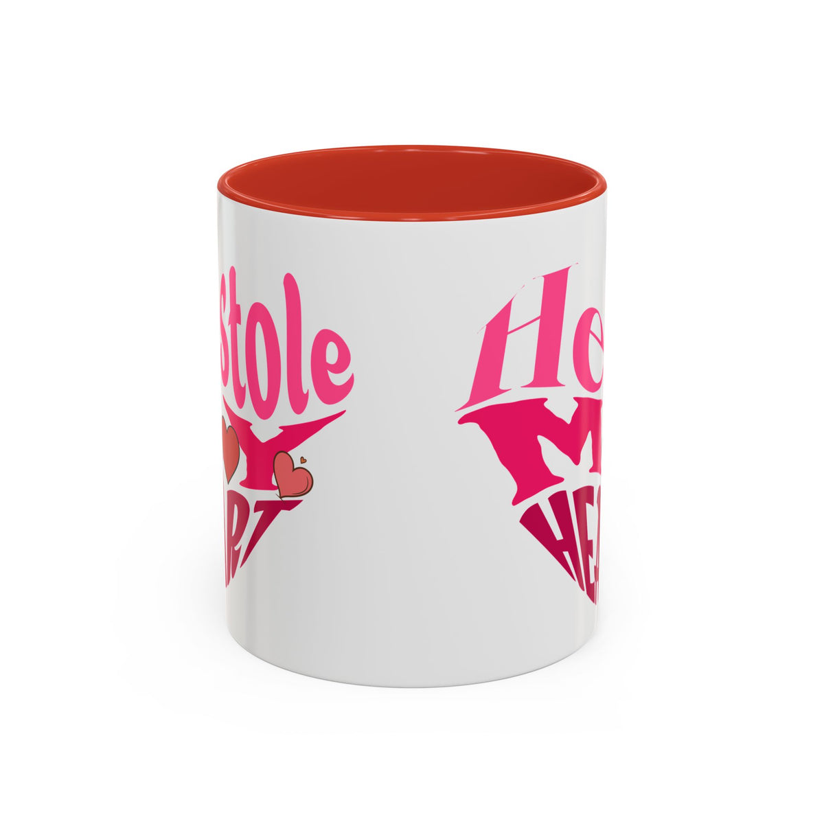 He Stole My Heart - Romantic Accent Coffee Mug (11, 15oz)
