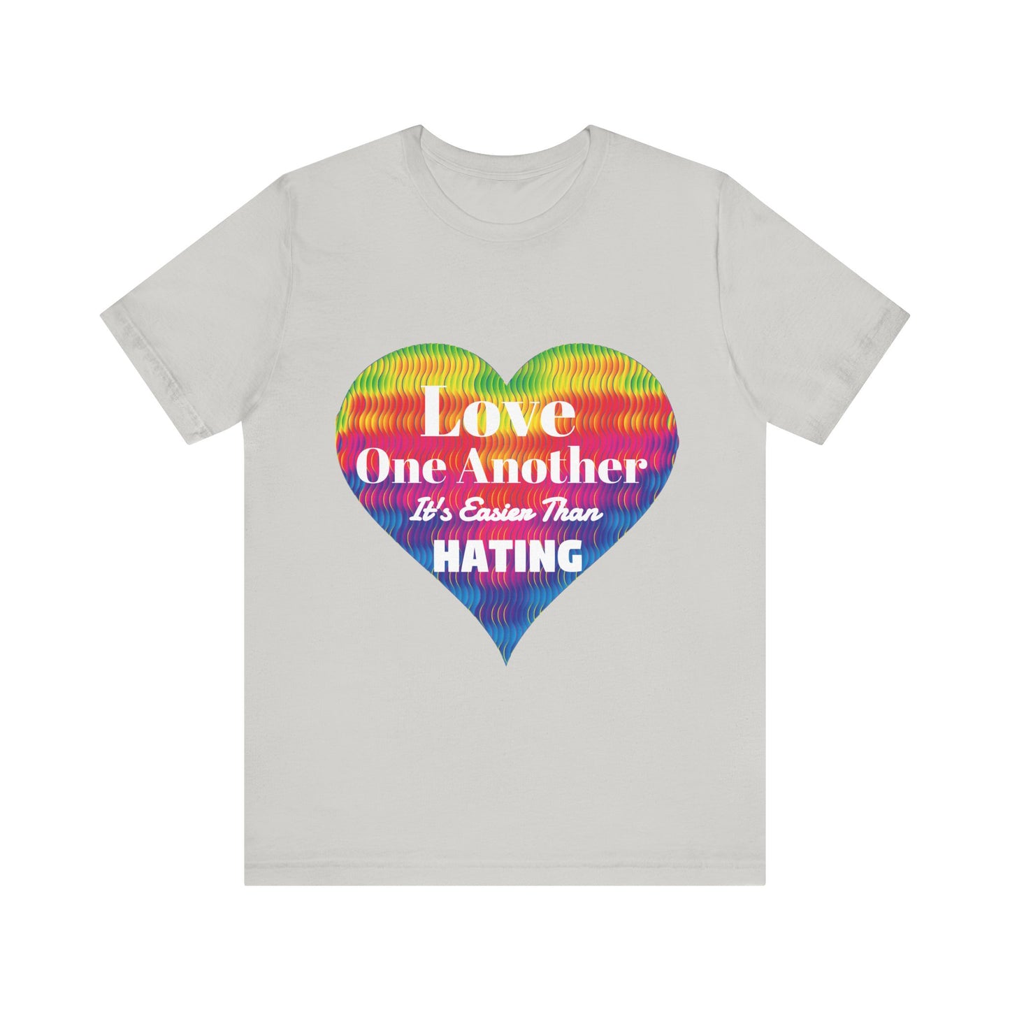 "Love Each Other..." Unisex Jersey Short Sleeve Tee