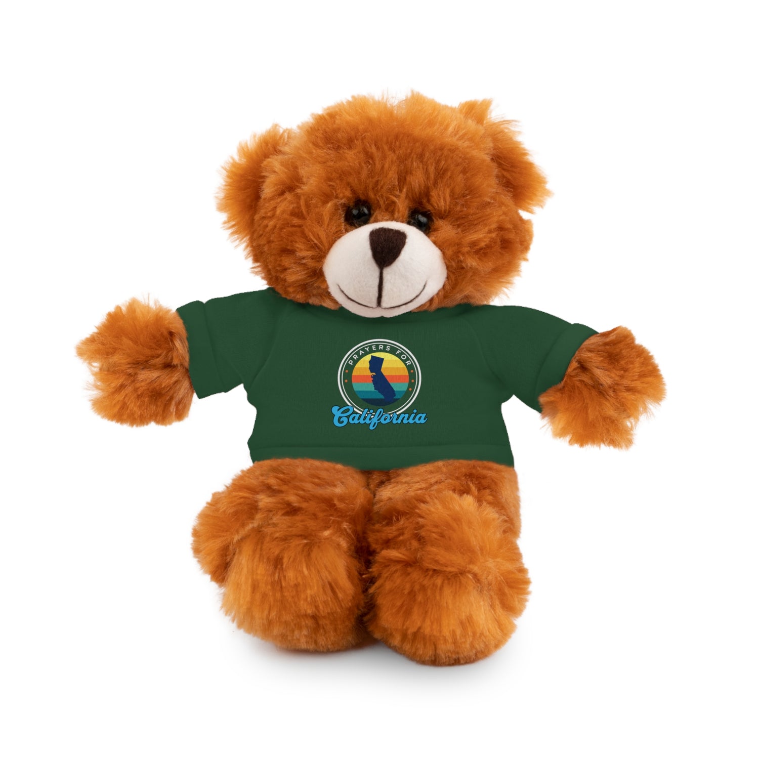 Prayers for California - Stuffed Animals with Tee