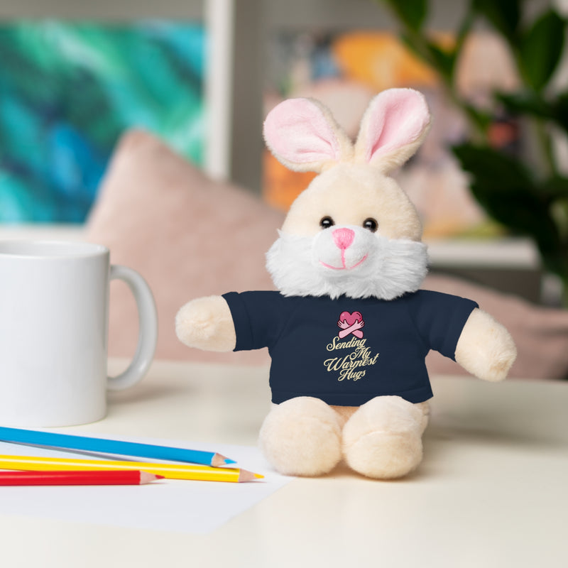 Sending My Warmest Hugs - Sympathy Stuffed Animals with Tee