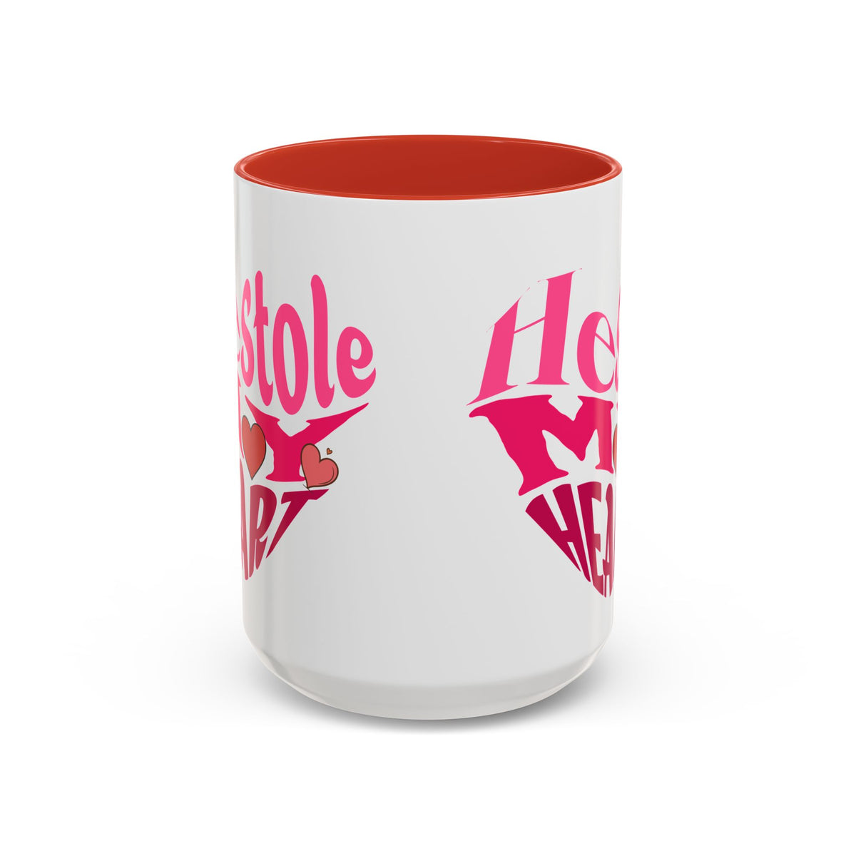 He Stole My Heart - Romantic Accent Coffee Mug (11, 15oz)
