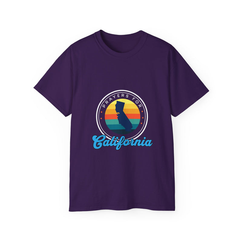 Prayers for California - Sympathy Unisex Ultra Cotton Tee