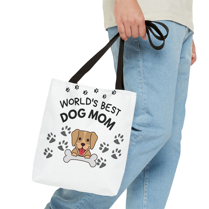 World's Best Dog Mom Tote Bag
