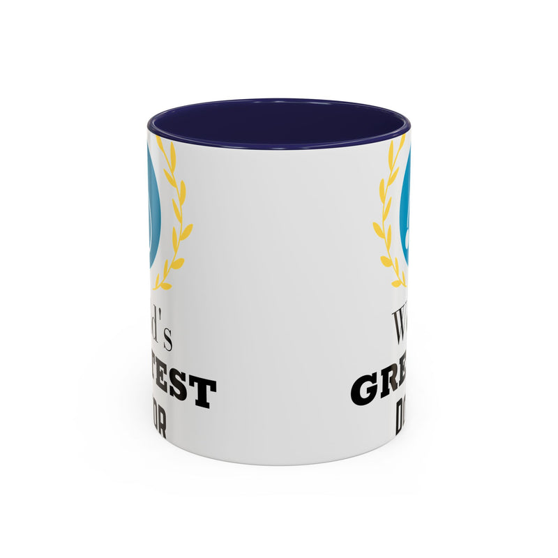 World's Greatest Doctor Accent Coffee Mug - Doctor Gift
