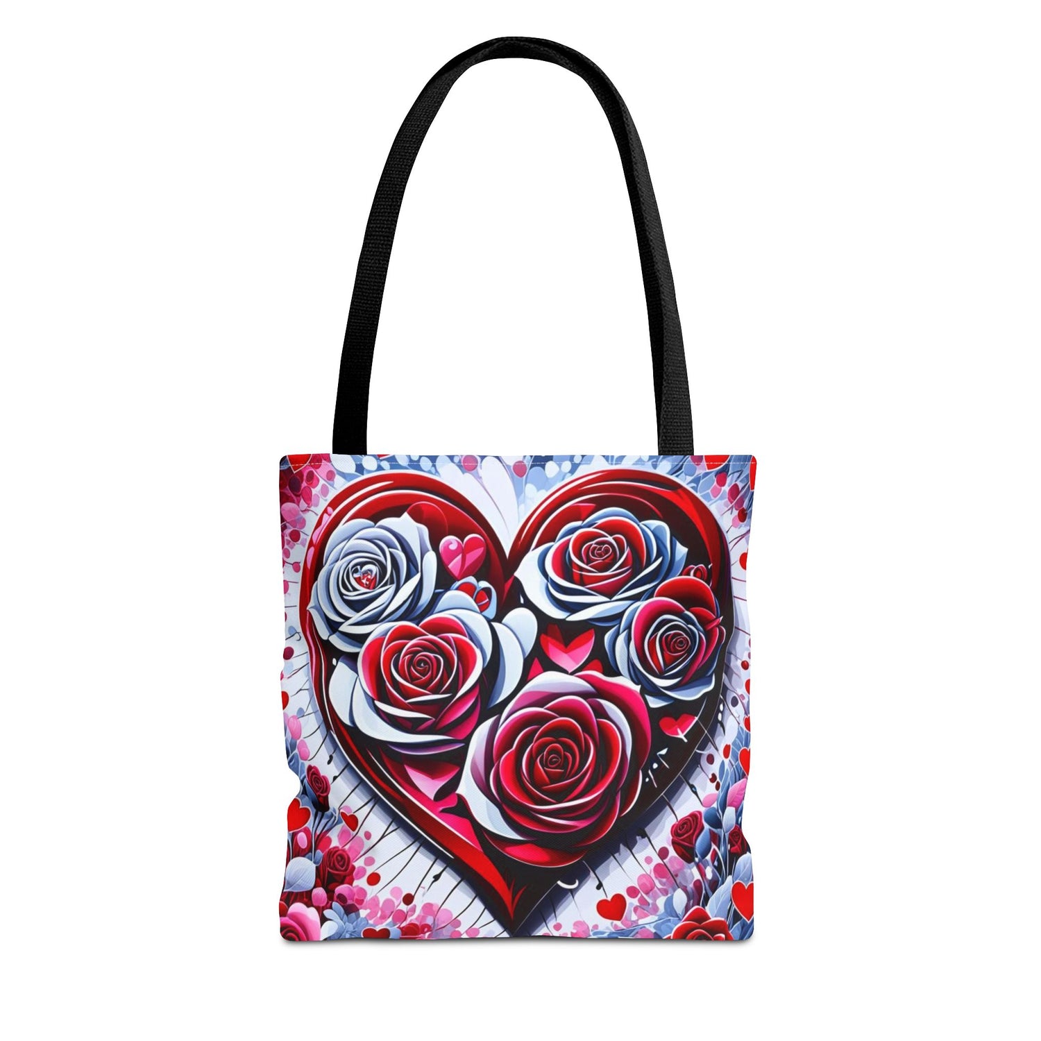 Rose Heart Tote Bag
