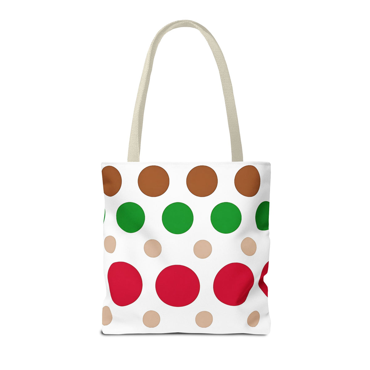 Colorful Polka Dot Tote Bag