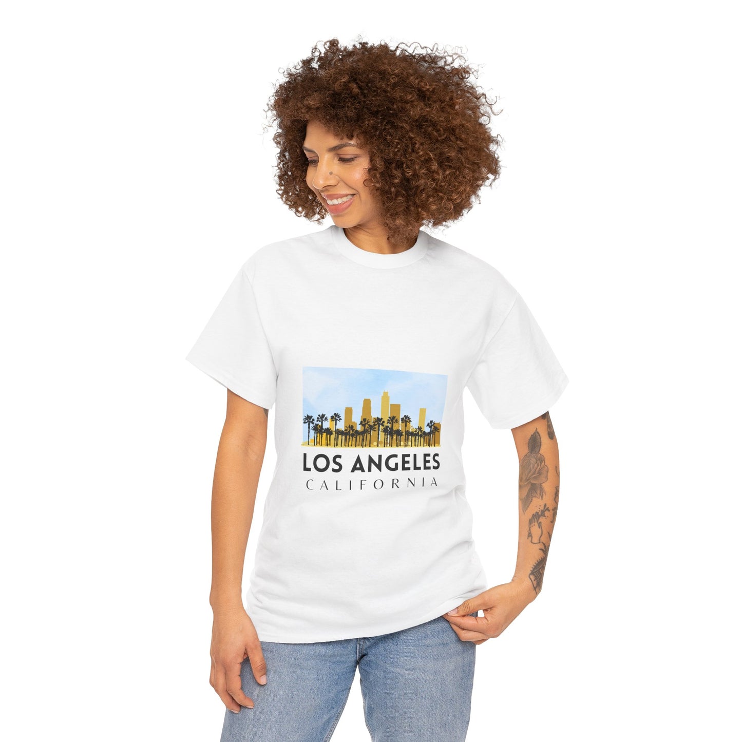 Los Angeles Unisex Heavy Cotton Tee