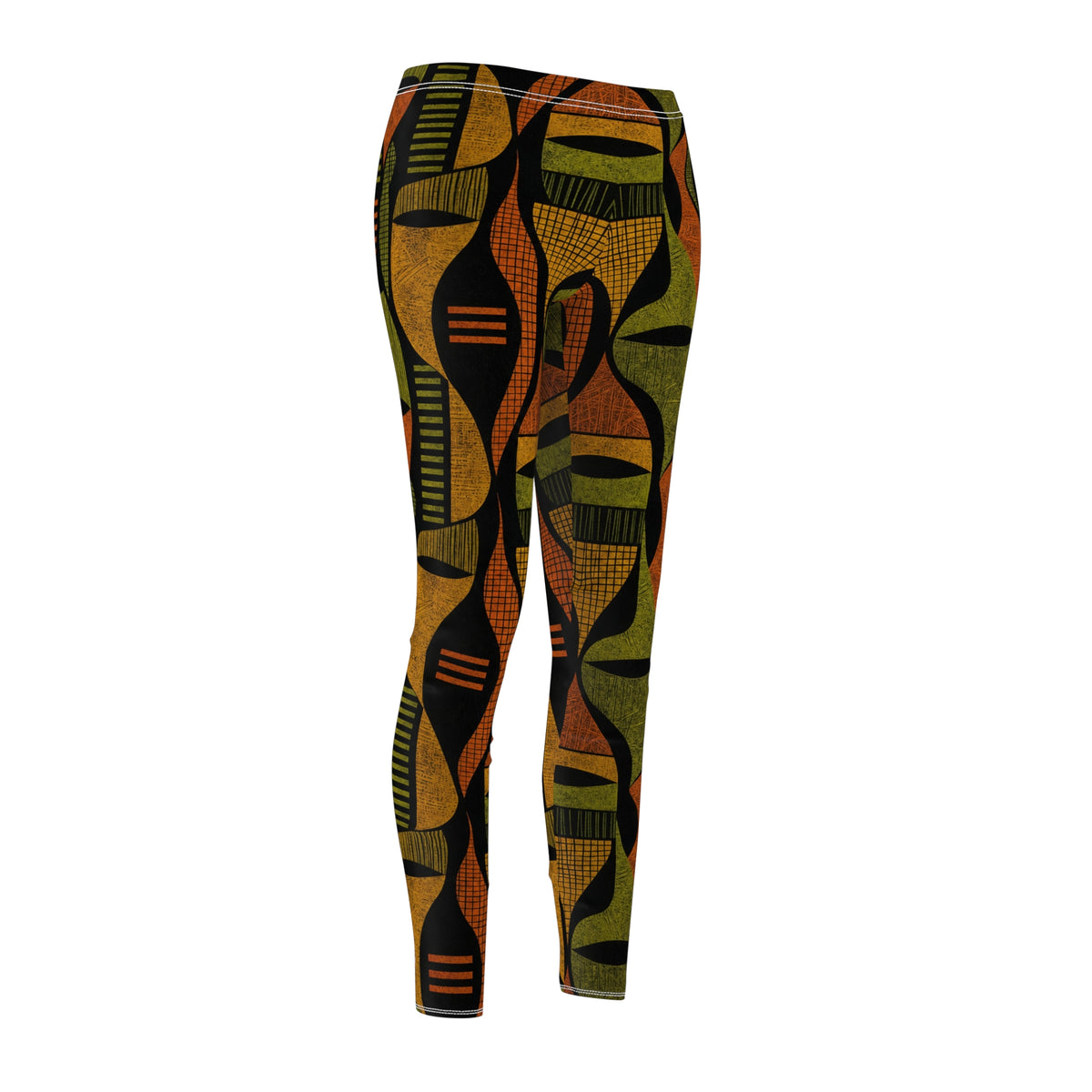 Abstract Shapes Women's Casual Leggings (AOP)