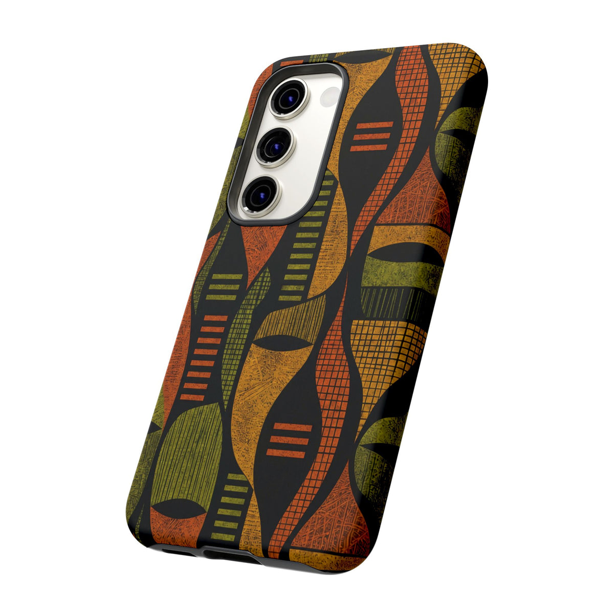 Geometric African-Inspired Tough Phone Case