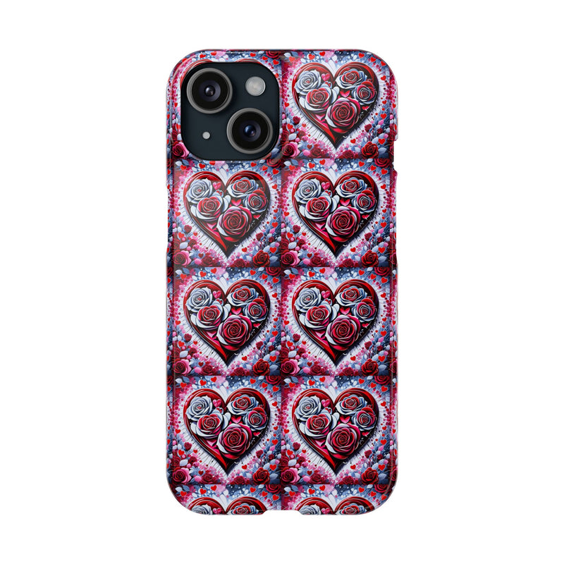 Rose Heart - Slim Phone Case