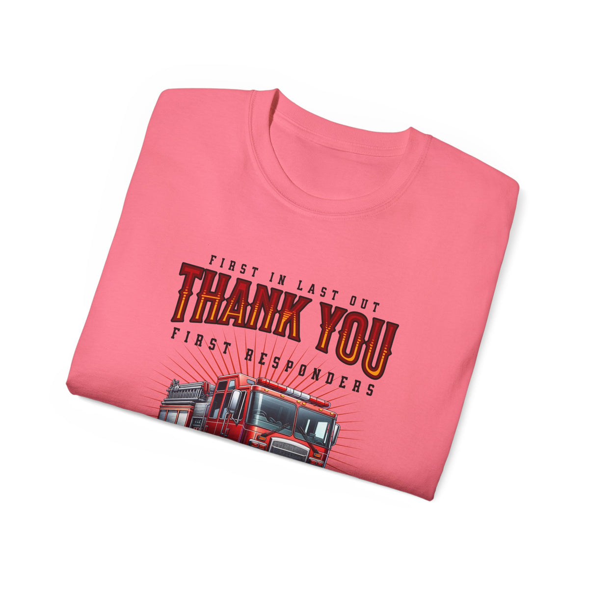 Thank You First Responders Unisex Ultra Cotton T-Shirt