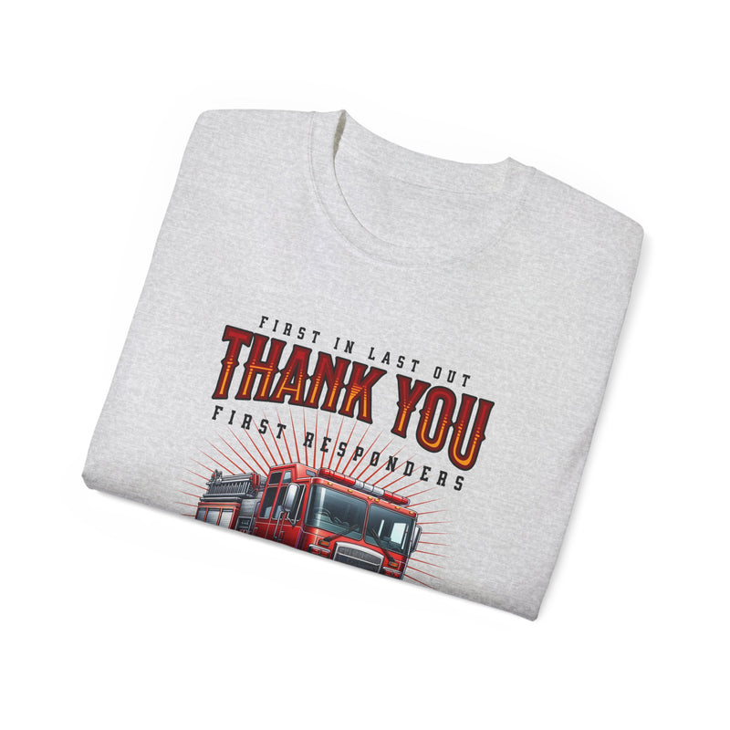 Thank You First Responders Unisex Ultra Cotton T-Shirt